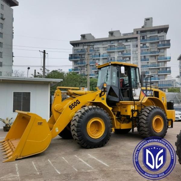 Передняя загрузка 950GC Использованная загрузка Caterpillar Super Использованная загрузка Гидравлическая машина 18t