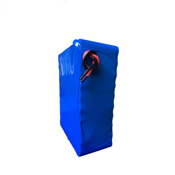 36V 15Ah Custom 18650 Lithium Ion Battery Pack with BMS, Blue Heat Shrink Wrap for Electric Wheelchair，RoHS Compliant Made in China