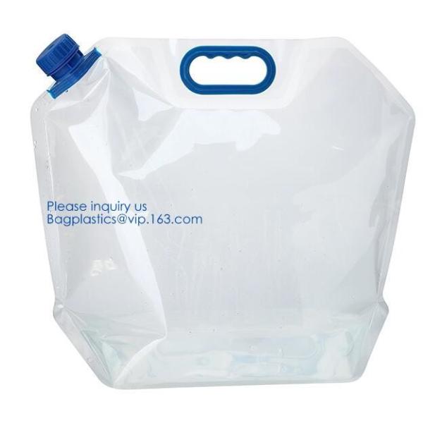 Биодеградабле жидкостная упаковывая таможня мешка доказательства утечки изготовленная на заказ сумка питьевой воды спорт сумки воды 1 галлона складная