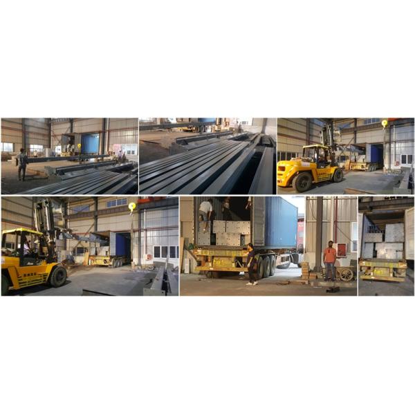 Projete as construções de aço da oficina para o armazenamento do equipamento de grande resistência