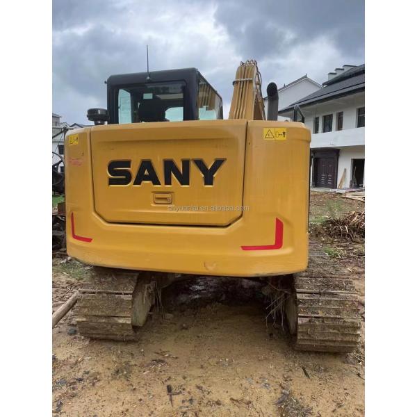 Excavateur Sany SY75 à faible rendement avec soupape hydraulique d'origine et 0-2000 heures de travail