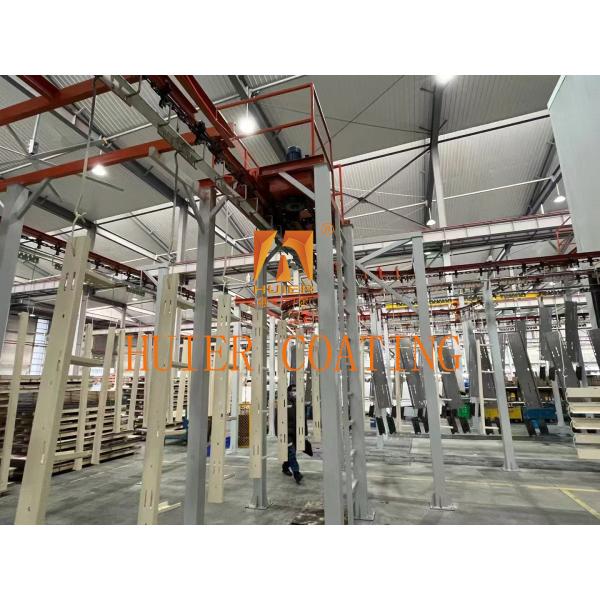 吊り物流生産ライン 調整可能な速度と50kg/mの吊り負荷で操作を簡素化