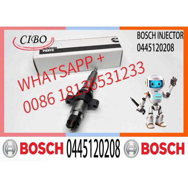 Diesel Engine Spare Parts Fuel System High Pressure Common Rail Injector Assembly 0445120208 0445120032 0445120238