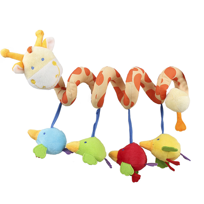 игрушка Pram 35x18cm автокресло спиральные, куколка CE и прогулочная коляска
