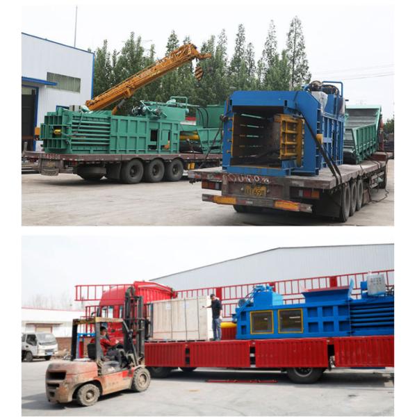 Customizable Double Cylinder Baling Press/Plastic Baler for Belt Packaging Efficiency