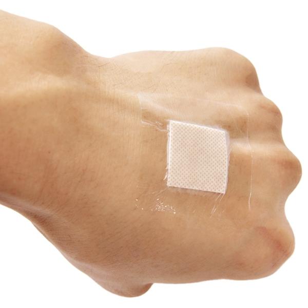 Vendaje para heridas cohesivo de vestido adhesivo de la película adhesiva de la PU de los vendajes del yeso quirúrgico