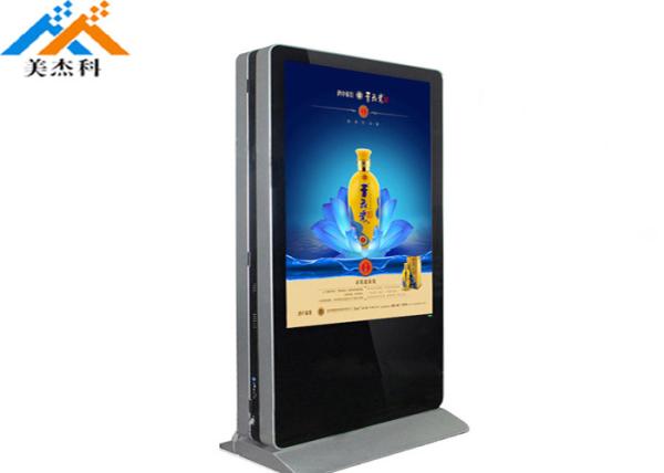 LCD Indoor Advertising Digital Signage 49 Inch High Brightness With Touch Screen