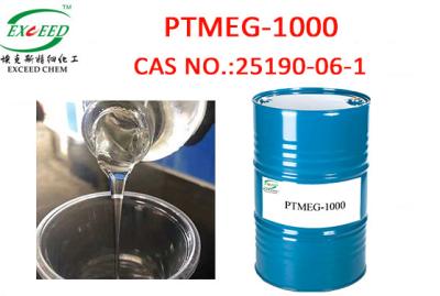PTMEG-1000 Polytétraméthylène étherglycol utilisé dans les fibres de spandex, le TPU et les adhésifs