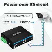 10/100 Mbps SFP Convertisseur de fibres multimédias Din Rail Monté sur le mur Petit boîtier non géré
