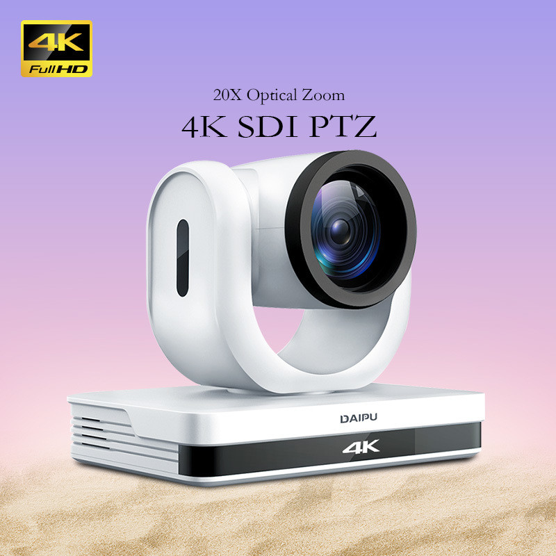 PTC-20SK PoE HD-MI 3G-SDI USB 4K30 UHD IP Broadcasting Auto Tracking Video Conference Live Streaming PTZ Camera