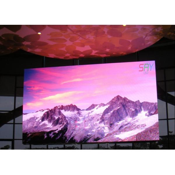 Conference Room P3 Electronic Display Board High Brightness 576mm X 576mm