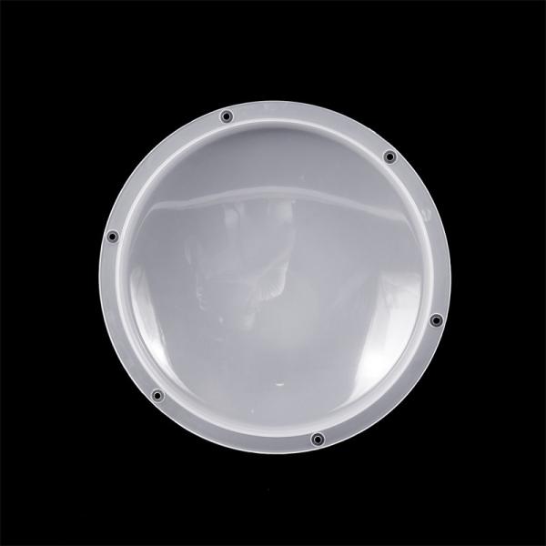 Optical PC 225mm Transparent LED Lens Cover For High Bay Light