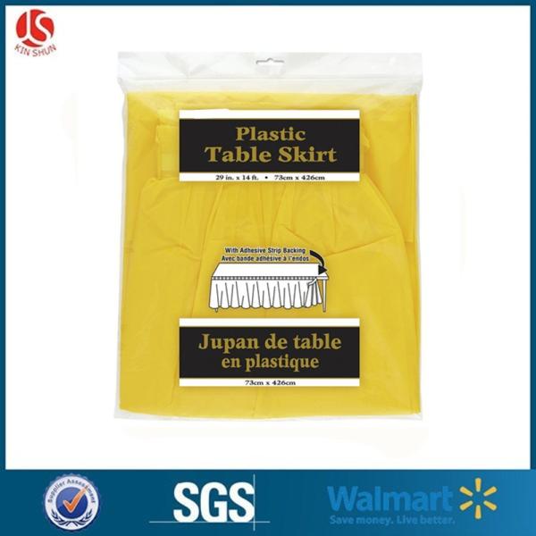 Jupes en plastique jetables de Tableau de couleur solide