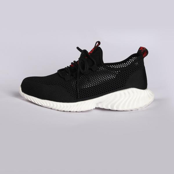 Slip Punture Resistant Low Cut Safety Shoes Rubber Plastic Outsole Steel Toe Metal Eyelets