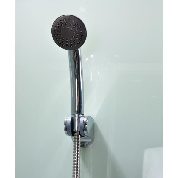 Залы пригодности стеклянная кабина ливня 800 x 800 с серебряной алюминиевой рамкой