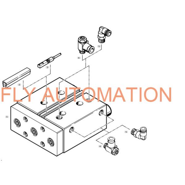 Направленные цилиндры DFM-16-25-P-A-GF 170834 GTIN4052568139629 воздуха привода пневматические