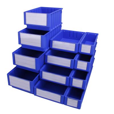 Organize de forma eficiente parafusos com 500x235x140mm empilhável de plástico de prateleira Bin e divisor