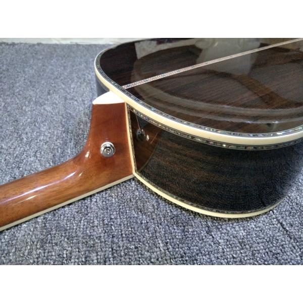 39 inches ooo45s Acoustic Guitar Top AAA Solid Red Cedar Abalone Binding Body With Fishman Pickups Rosewood fingerboard