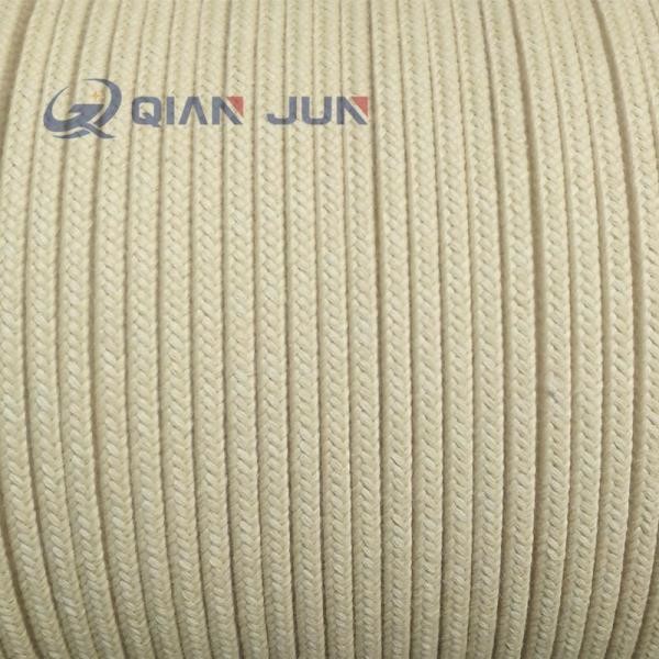 High Strength Aramid Fiber Tape 5.5*5.5mm Aramid Kevlar ropes