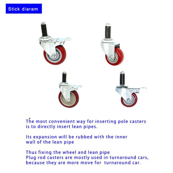3 дюймовые пластиковые троллейбусы из ПУ кастора мебель кастора колеса