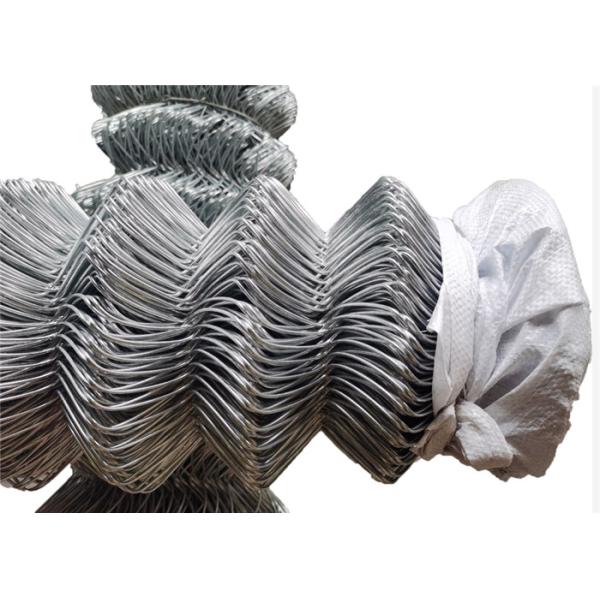 2 крен провода циклона отверстия диаманта загородки 50mm звена цепи металла дюйма