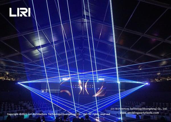 40m X 40m X 6m White PVC Outdoor Event Tents For 2000 People Concerts