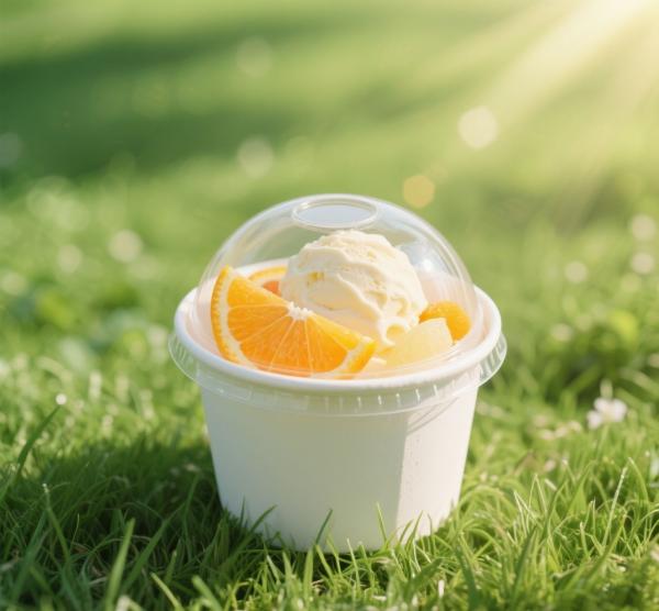 8oz 12oz 18oz Recycled Paper Ice Cream Cup Frozen Yogurt Paper Bowl