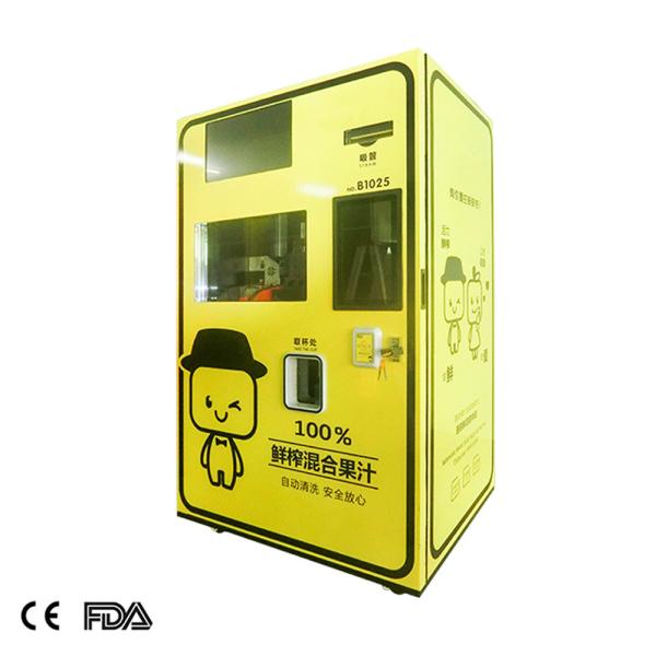Transparency Sealing Structure and Real-Time Monitoring The Features of Our Juice Vending Machine