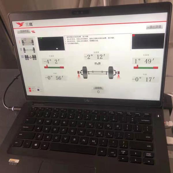 Dell Eagle Eye 3D Truck Wheel Alignment Machine Fully Electronic Measurement