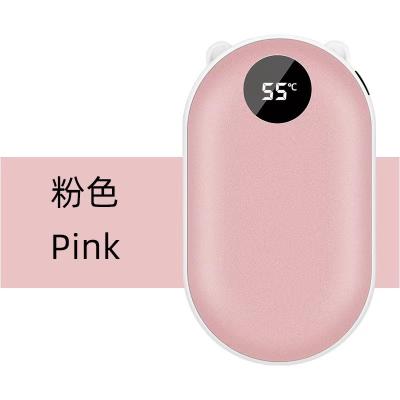 Aquecedor de mãos 2600mah Power Bank Aquecedor de mãos e pés USB recarregável