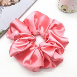 XXL Oversized Hair Scrunchies Elastic Oversize Scrunchies Large Silk Satin  19cm