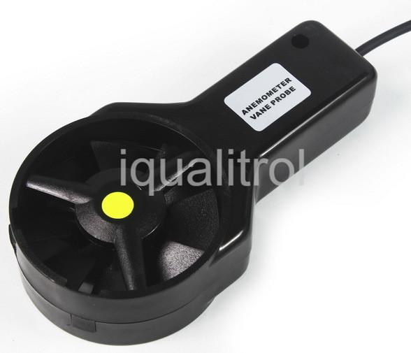 Air Velocity Anemometer AM-4836V to Test Wind Speed and Air Temperature Support Peak Hold