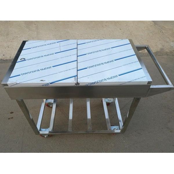 Вагонетка Кондименц кухни нержавеющей стали для плиты вка с емкостью 12 контейнеров