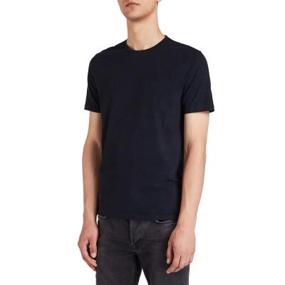 Quick Dry Lightweight Hot Summer Short Sleeve Men T Shirt 100% Cotton For Sportswear
