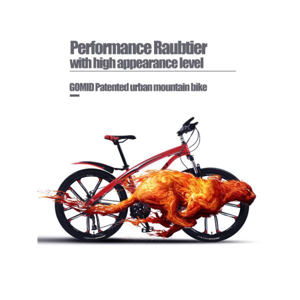 GOMID cadre en acier au carbone homme femme enfant mode personnalisé OEM 20 24 26 pouces Bisiklet Vélo de montagne Kit d'équipement Vélo