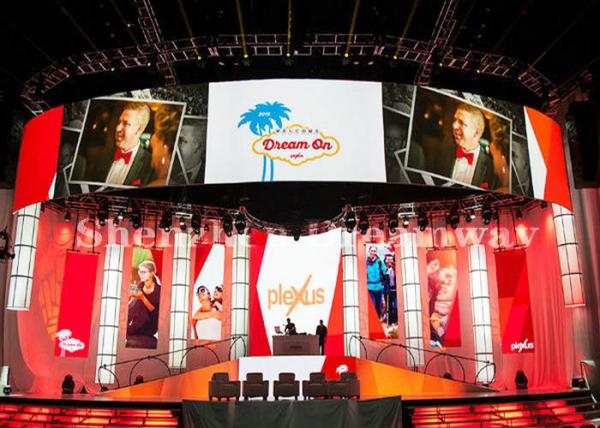 P3 Indoor Full Color LED Display Video Screen Signs Hire For Festivals Exhibitions Events
