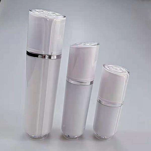 Jarrón de acrílico redondo 30 g 50 g para el embalaje de loción Tipo de sellado de tapa de tornillo