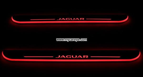 Jaguar XJ LED LED DOOR SCUFF Sill Plate Side Step Pedal Lights