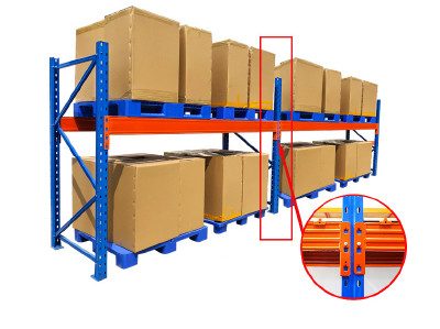 Safe Warehouse Heavy Duty Shelving , Industrial Shelving Pallet Racks