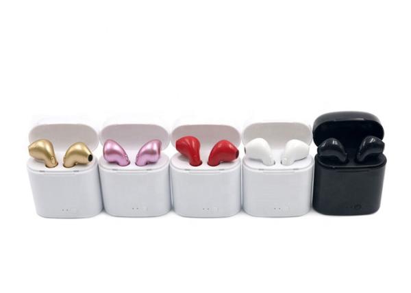 White Mini Bluetooth Earbuds I7s Tws Wireless Bluetooth Headset With Charging Box