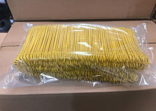 Yellow Twist 24 350mpa 17G 3.5Lbs PVC Coated Tie Wire