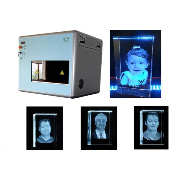 50DB Sound Level 3D Laser Engraving System 1 Galvo X / Y / Z Motion Controlled