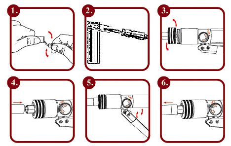 AC Repair Copper Tube Expander Hydraulic Copper Pipe Expander Tool Eco Friendly