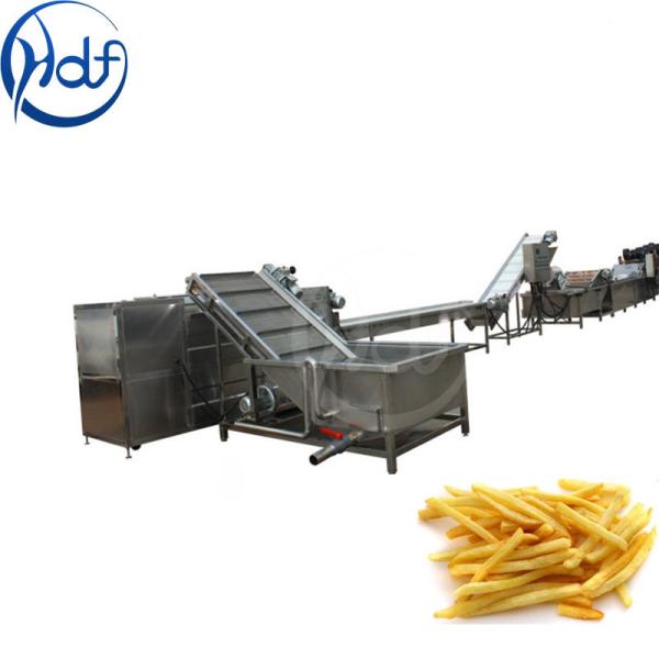 Factory Frying Equipment Fresh Frozen French Fries Making Machine Fully Automatic Lays Potato Chips Production Line For Sale