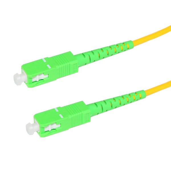 Cable de patch en fibre optique mono-mode SC à SC 9/125um pour FTTH FTTB
