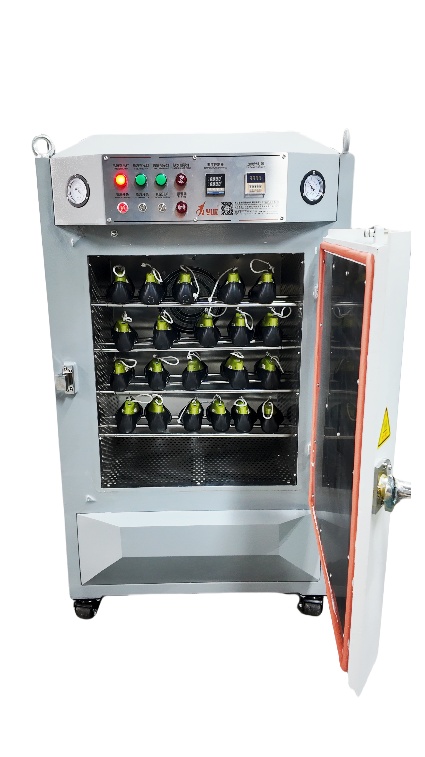 YT-131C 300-360 PAIRS SHOE VACUUM OVEN UPPER WRINKLE REMOVAL VACUUM STEAM HEAT SETTING MACHINE OVEN MACHINE FOR SHOE FACTORY