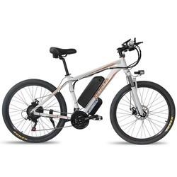 6061 Alu Electric Fat Tyre Mountain Bike 45 - 50km Electric Mode Range 15Ah