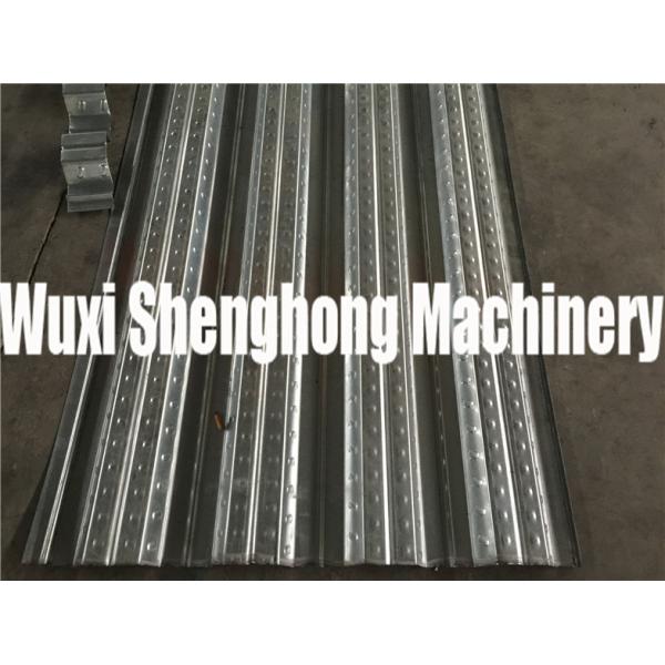 Customized Metal Deck Roll Forming Machine With Mechanical Decoiler