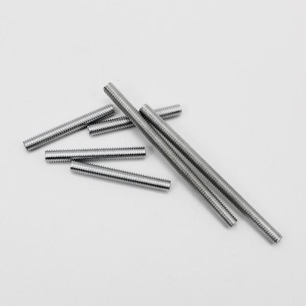 Carbon Steel Threaded Connector Nut DIN976 Fully Threaded Pipe For Lighting / Furniture