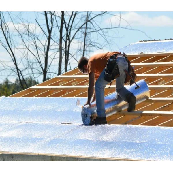 Reflective Aluminium Bubble Insulation Radiator Aluminium Foil Foam Thermal Soundproof